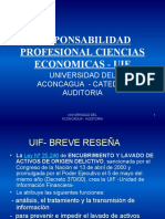 UIF Lavado de Dinero - Responsabilidad Contador Pco.