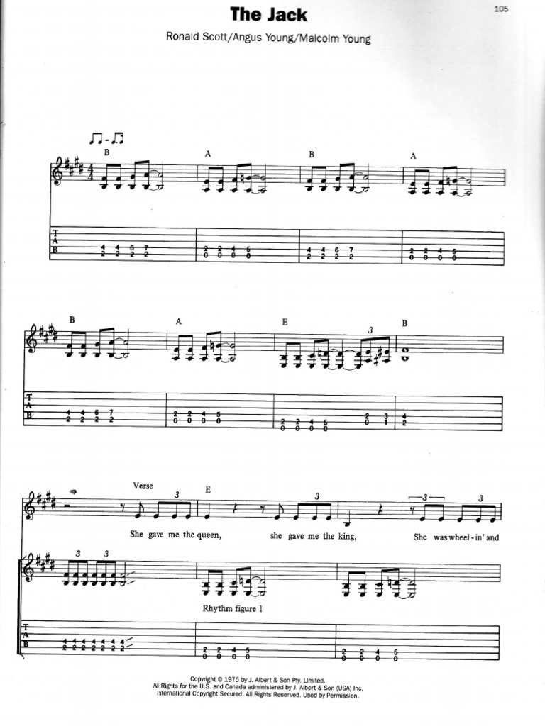 AC-DC - The Jack | PDF