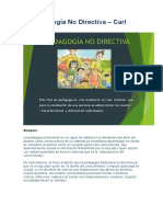 La Pedagogía No Directiva