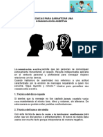 Material de Comunicacion Asetiva