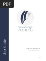 Crewlounge - Pilotlog.userguide 2