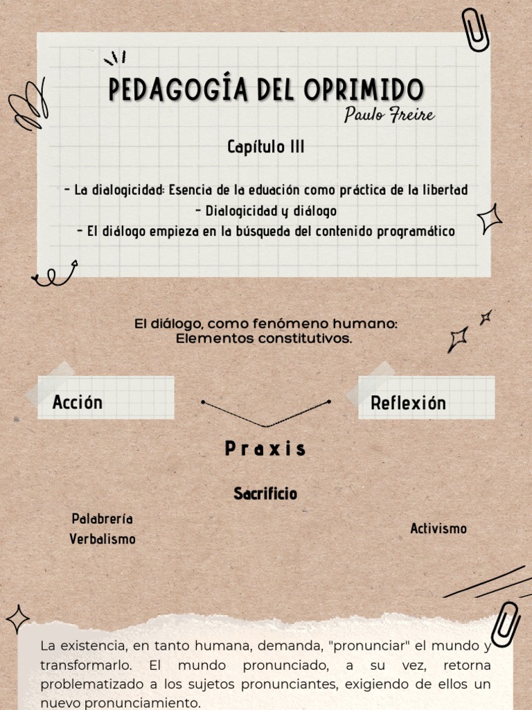 Pedagogía Del Oprimido PDF