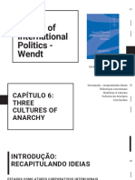 Social Theory of International Politics - Wendt