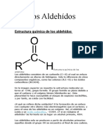 Cuatro aldehídos clave: formaldehído, acetaldehído, glutaraldehído y benzaldehído