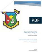 Plan de Area de Segundo 2022