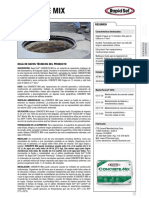 CONCRETE MIX Datasheet DS 038 SP