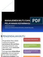 Materi Manajemen Mutu Dan Risiko