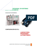 LABORATORIO. Programar Automatismos I