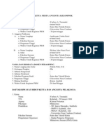 Daftar Riwayat Hidup Peneliti