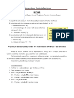 Preparação de soluções para análise de isótopos por ICP-MS