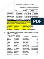 Ejercicios de Excel Tablas Dinamicas