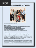 Familia Funciones y Tipologías | PDF | Familia | Parentesco y descenso