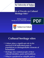 Stefan Gruber - The Effects of Poverty On Cultural Heritage Sites