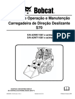 Manual de Operação e Manutenção Carregadeira de Direção Deslizante S70
