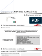 Sistemas de Control Automaticos - Unidad 2 - Control de Procesos Industriales