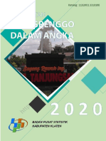 Kecamatan Manisrenggo Dalam Angka 2020