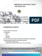 Nevy - Tata Cara Verifikasi Dan Input Data Aplikasi KLHK