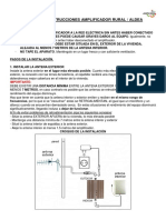 Instrucciones Amplificador Rural Aldea