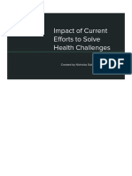 Nicholas Salone Fse 150 - Health Current Efforts