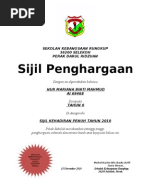 Sijil Tokoh Murid