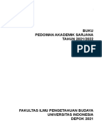 Buku Pedoman Akademik Program Sarjana Ta 2021 - 2022