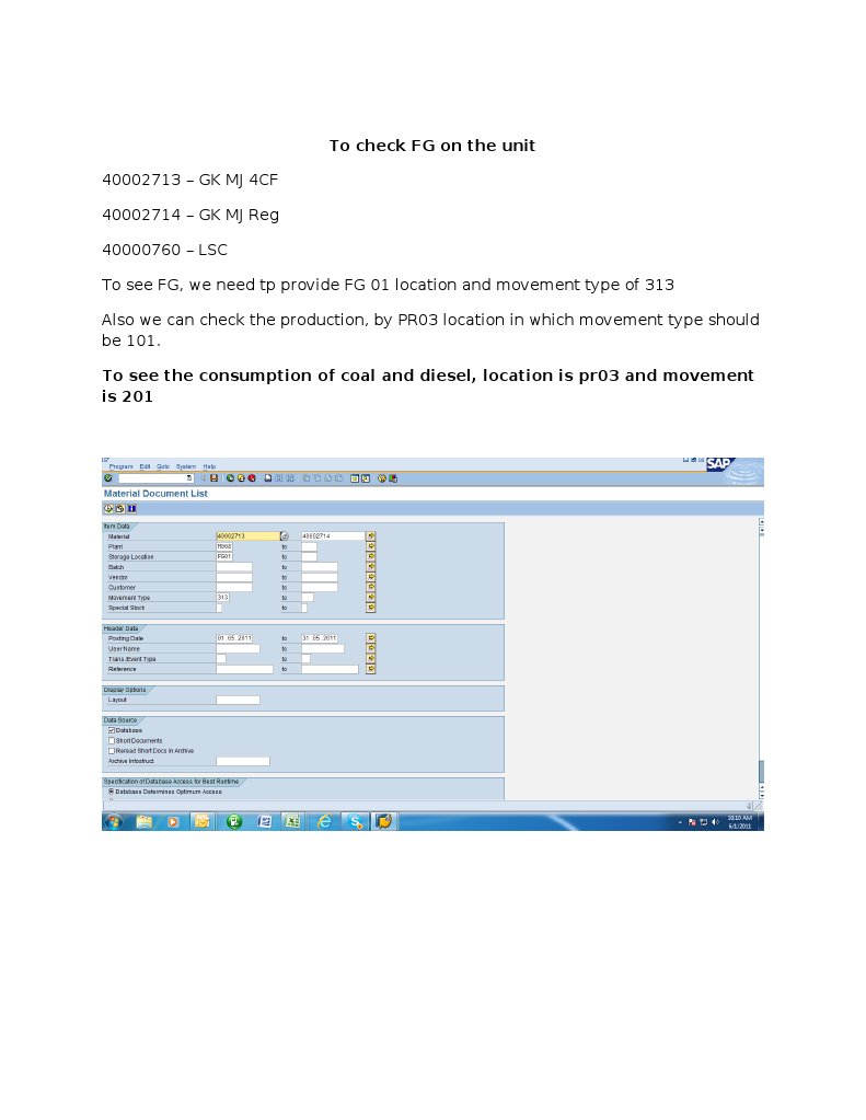 Viewing FG Codes in SAP | PDF | Technology & Engineering