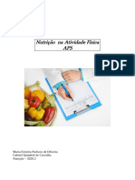 Aps Nutrição Atividade Fisica