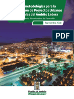 Guia Metodologica para La Formulación de Proyectos Urbanos Integrales Del Ámbito de Ladera - Septiembre de 2018