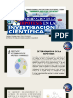 Exposicion Determinacion de La Hipotesis en La Investigacion Cient - Omar Baldeon Salazar