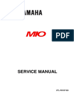 Yamaha Mio - Buku Panduan Reparasi / Service Manual