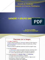 Sangre y Grupos Sanguineos