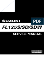Suzuki Shogun-125-Fi - Buku Panduan Reparasi / Service Manual 