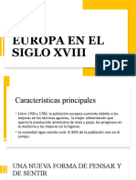 Europa en El Siglo Xviii