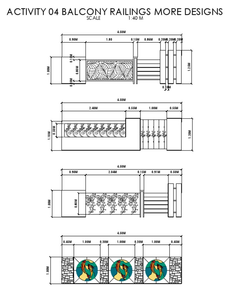 Balcony Railings More Designs | PDF