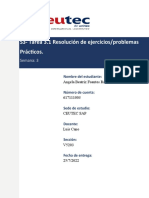 Tarea 3.1 Resolución de Ejercicios Problemas