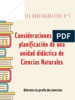 Consideraciones para la planificación de una unidad didáctica de Ciencias Naturales_Loreto.la.profe.de.ciencias