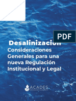 Desalinizaci N Propuesta Legal para Enfrentar La Sequ A 1660253156