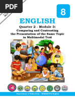 ENGLISH 8 - Q2 - Module-3