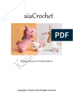 Kaiacrochet: Fantasy Unicorn Crochet Pattern