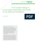 998-21345771 Coordination of Current Ratings in Low-Voltage Assemblies With Those of The Electrical Installation
