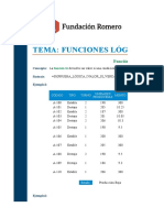 Funciones Lógicas - Ejercicio