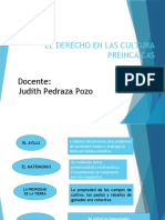 D.preinca y Derecho Inca 2018-2