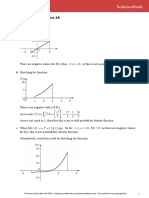 Continuous Distributions 3A: 1 A Sketching The Function