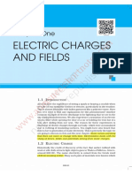 Electric Charges & Fields Ncert Highlights