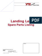 YTE Landing Leg Spare Parts Listing