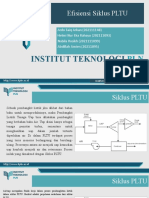 Efisiensi SIklus PLTU