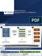 Digital Payments (Building India'S 2.0: Paynearby) : Case Study # 5