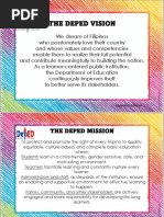 DepEd Vision, Mission, and Core Values | PDF