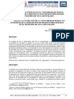 Importância da contabilidade rural para produtores de MT