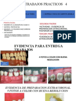 Rubrica de Entrega de Las Preparacion Dentarias